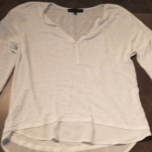 White Long Sleeve Sanctuary Top